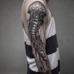 Bio-Mechanic Tattoo Style